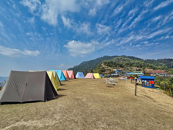 Tents at Australian Camp
