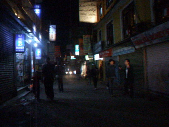 Thamel at night