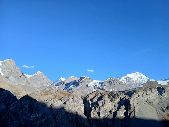 The top of Mountains from Ledar to High Camp