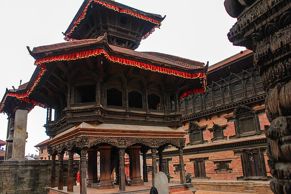 Pashupatinath Temple Bhaktapur, Nepal HDR