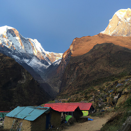Teahouses at Annapurna Base Camp