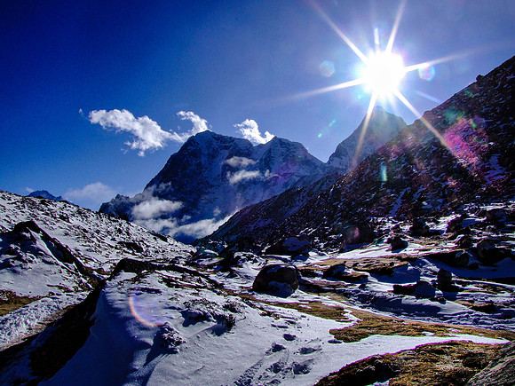 View from Everest Base Camp