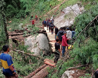Bridge near Namrung