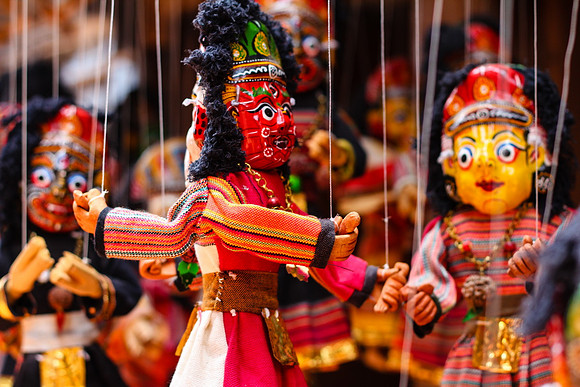 Puppets from Baktaphur, Nepal 2_resize