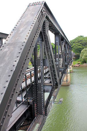 Bridge over river Kwai, Kananchanaburi, Thailand 18