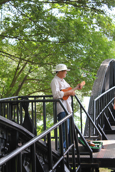Bridge over river Kwai, Kananchanaburi, Thailand 155