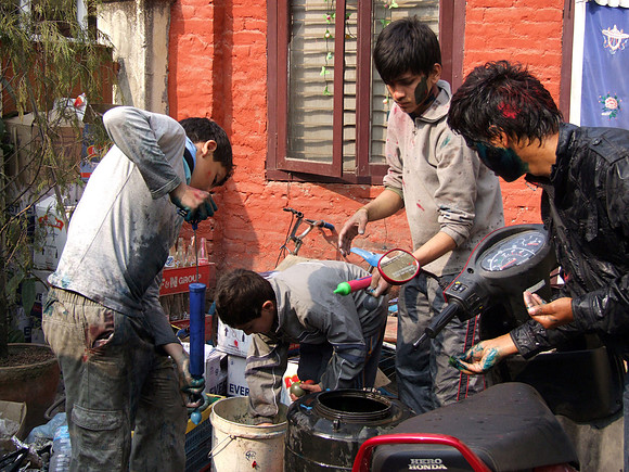 Holi in Nepal 3