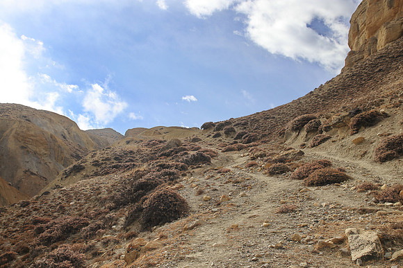 Tange to Chhuksang - Upper Mustang Trek 7