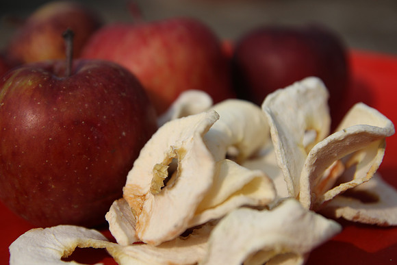 Fresh and dried apples from Upper Mustang 1