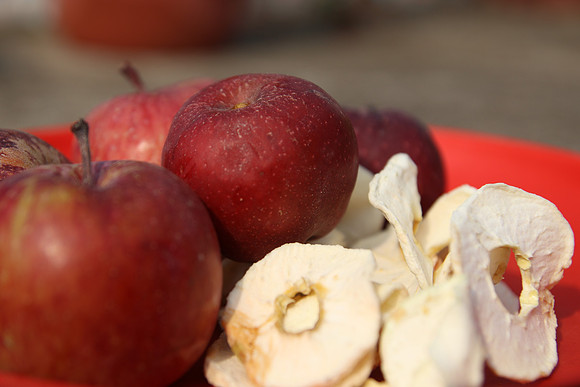 Fresh and dried apples from Upper Mustang 3