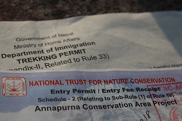 Annapurna Conservation Area Project Permit (ACAP) 1