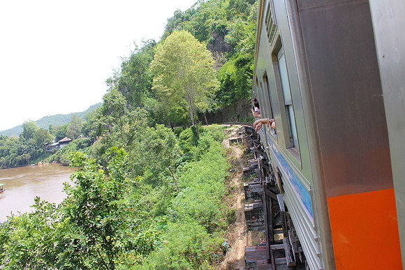 Bridge over river Kwai, Kananchanaburi, Thailand 17