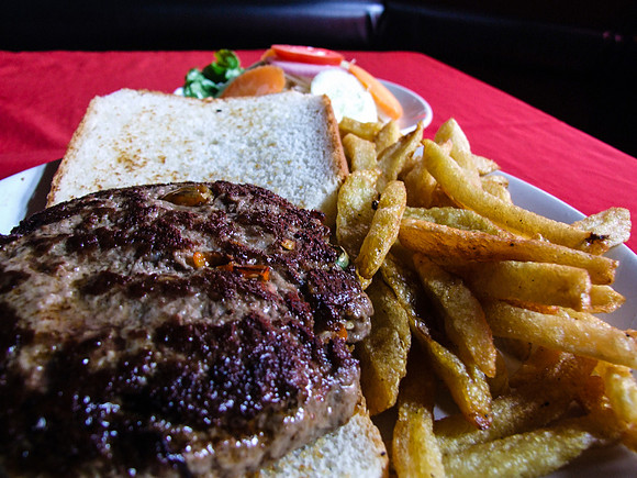 Beef burger from KTM