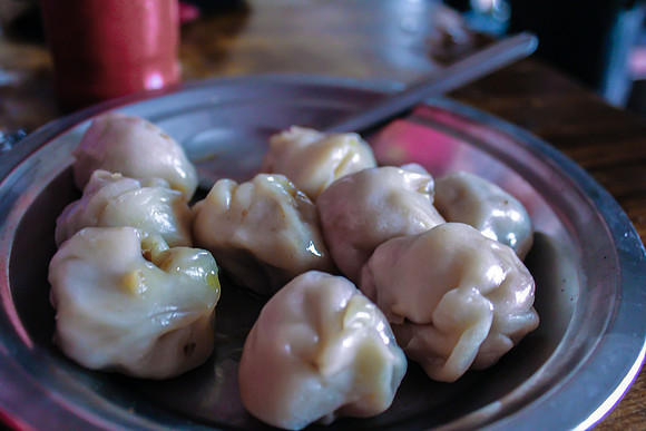 Momos locally made in Nepal 6