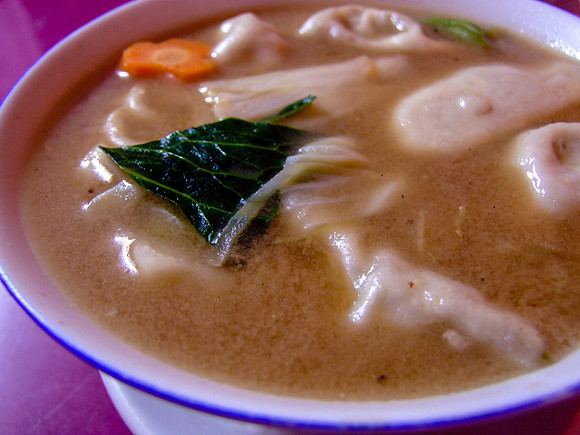 Momo soup