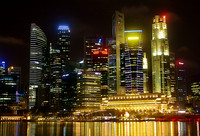 Singapore Marina Bay at Night