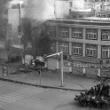 Tibet Riots in Tibet - Lhasa, Tibet BW