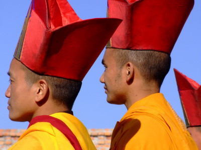 Tibetan Monks - Nepal_resize