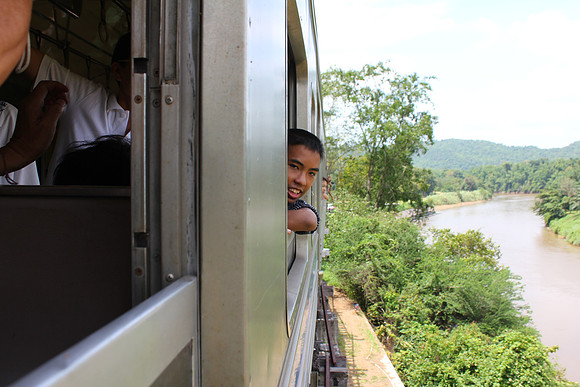Bridge over river Kwai, Kananchanaburi, Thailand 8