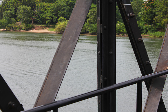 Bridge over river Kwai, Kananchanaburi, Thailand 148