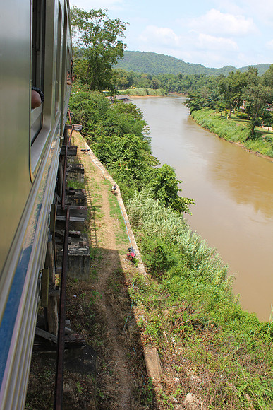 Bridge over river Kwai, Kananchanaburi, Thailand 13