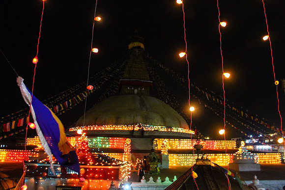 Boudhanath Stupa, Kathmandu, Nepal 14-13
