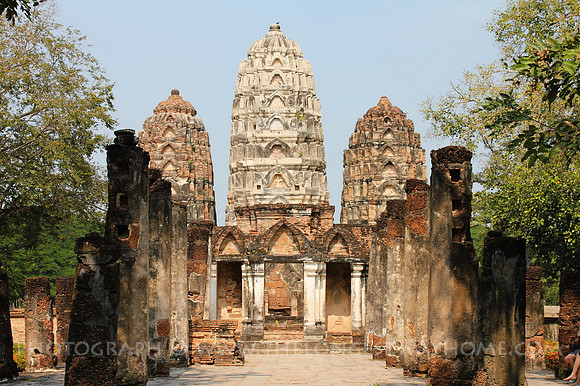 Wat Sri Savaya, Sukothai, Thailand 9_resize