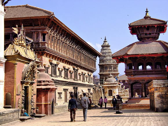 Bhaktapur Durbar Square Nepal HDR